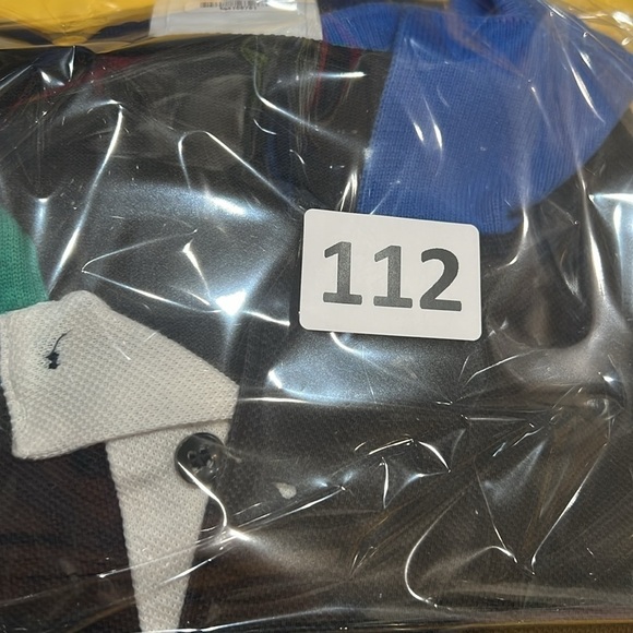 Men’s Lacoste France Size 6 (Medium/Large) Black Stripe Cotton Polo Shirt - Picture 8 of 8